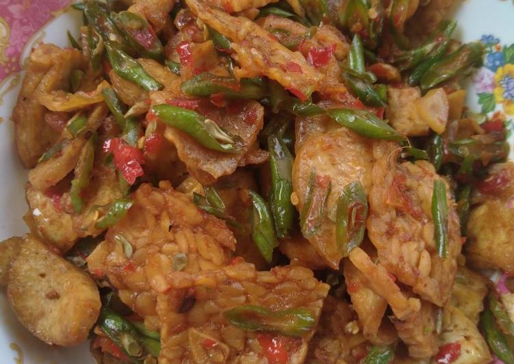 Buncis tahu tempe