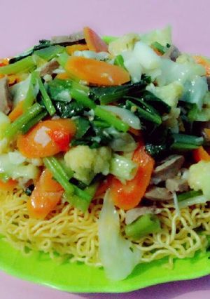 Foto resep I fu mie maknyus👍