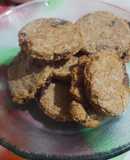 Galletitas de avenas y pasas de uva