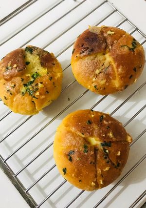 Foto resep Korean cheesy garlic bread