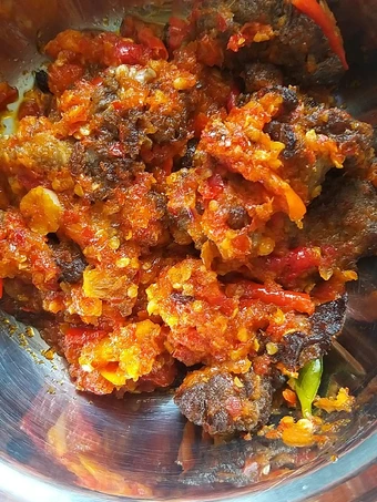 Cara Mudah Membikin Resep Dendeng balado yang  Bikin Ketagihan Anti Ribet, Bikin Ngiler