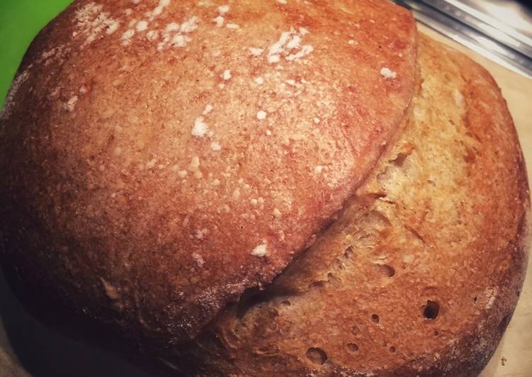Cara Gampang Membuat 6. Sourdough Biga Bread, Lezat Sekali
