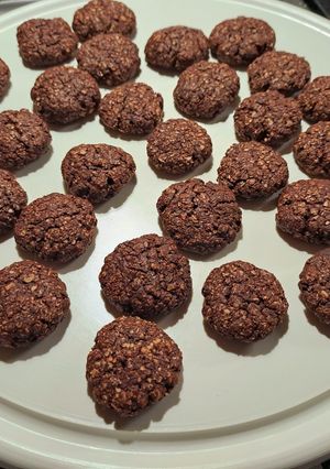 Una foto de Galletitas dulces de avena y algarroba