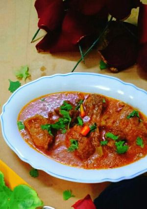 A picture of Mutton handi.