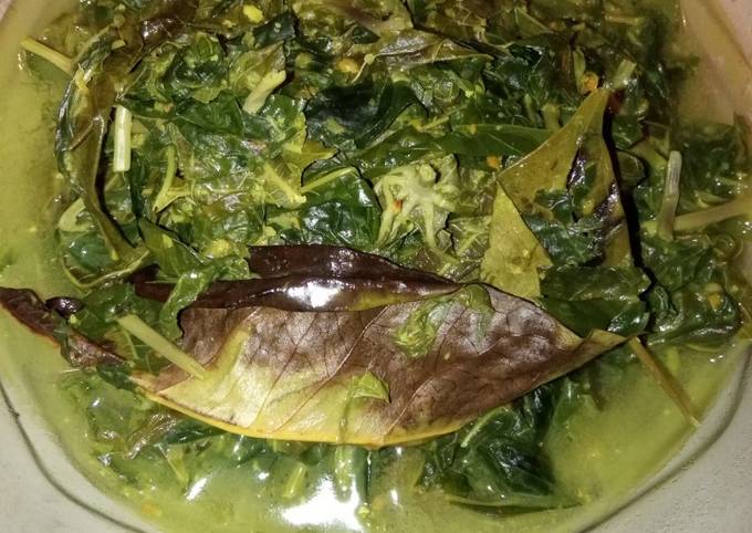 Bagaimana Membuat Sayur daun singkong, Menggugah Selera