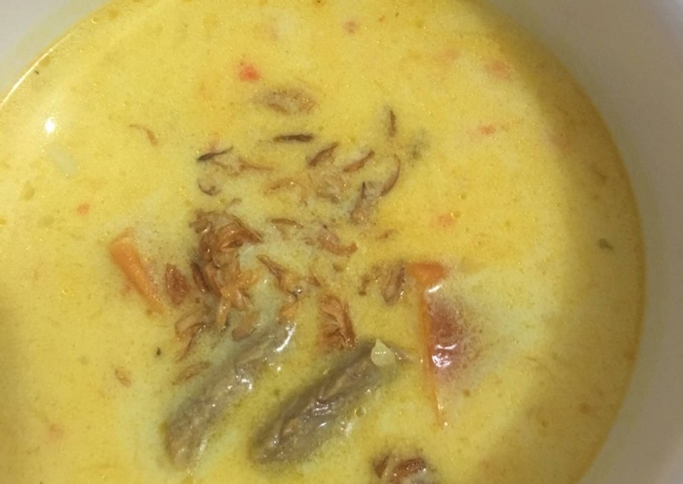 Soto daging sapi kuah santan simple