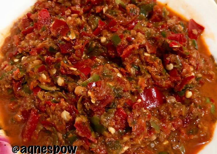 Sambel terasi gandaria