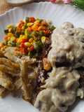 88. 🥩 Sirloin Steak Mushroom Sauce 🥩