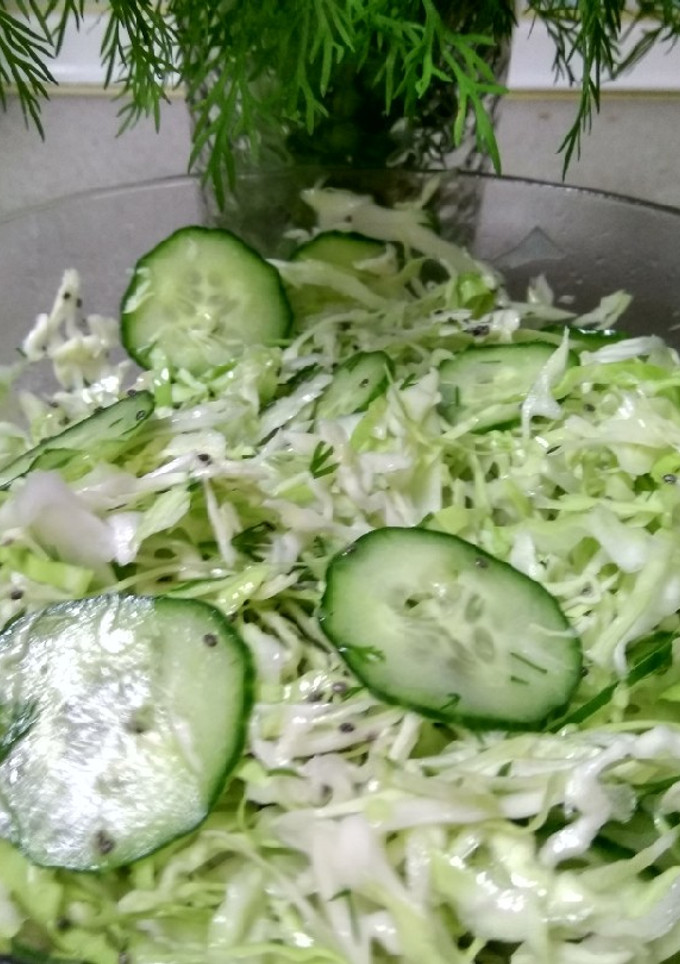 Una foto de Ensalada primavera!