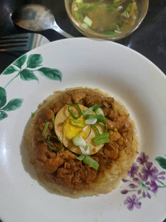 Foto resep Nasi Tim Ayam Jamur Rice Cooker