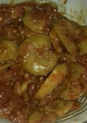 Foto resep Jengkol balado pedas manis