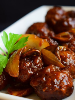 Foto resep 2. Bola Daging Saus Tiram #BikinRamadanBerkesan