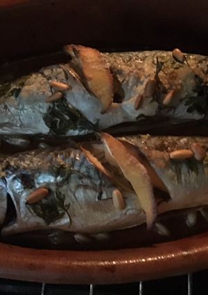 Una foto de Estorninos asados mediterráneos