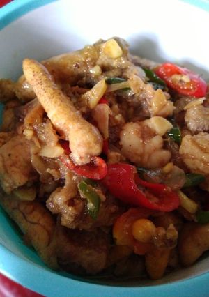 Foto resep Oseng intalu iwak (telur ikan)