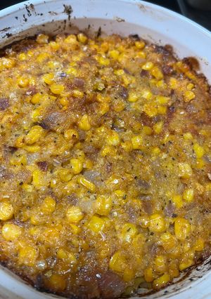 A picture of Sweet Corn Pie.