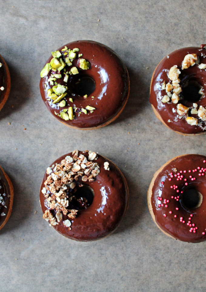 Foto principal de Donuts veganos saludables