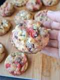 Cookies Pépites de Chocolat Fraise 🍓 🍪 🍫