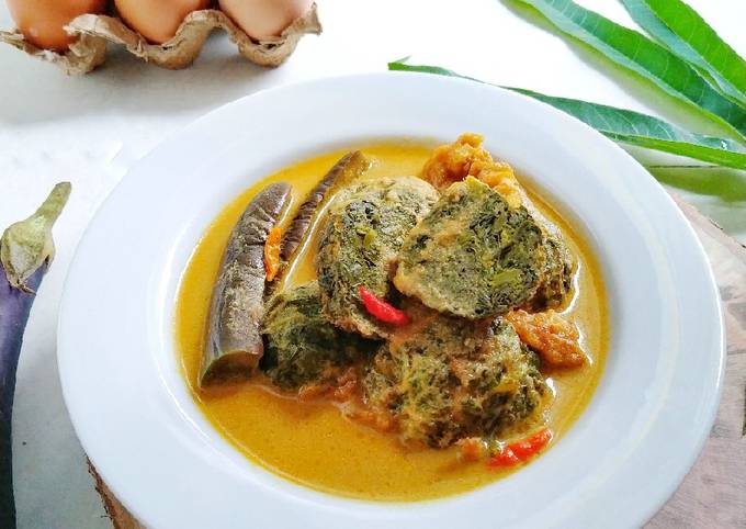 Cara Gampang Membuat Gulai Bola Daun Singkong, Bisa Manjain Lidah