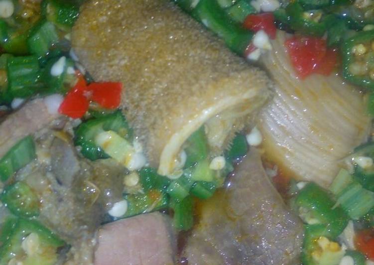 Easiest Way to Prepare Favorite Okro soup Cooking Basics for Newbies