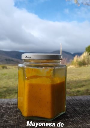 Una foto de Mayonesa de zanahoroa Aderezo
