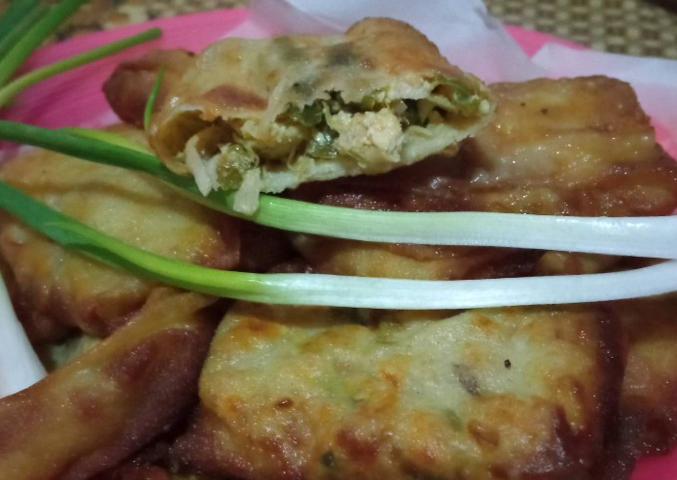 Martabak tahu jamur