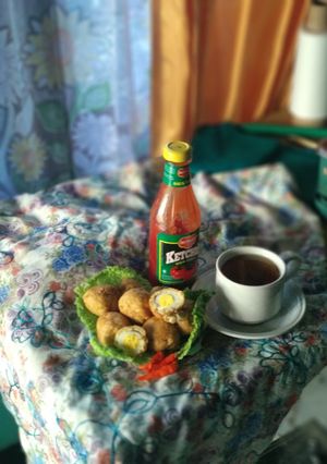 Foto resep Bola bola tempe isi telur