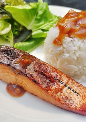 รูปของ แซลมอนเทอริยากิ Airfryer