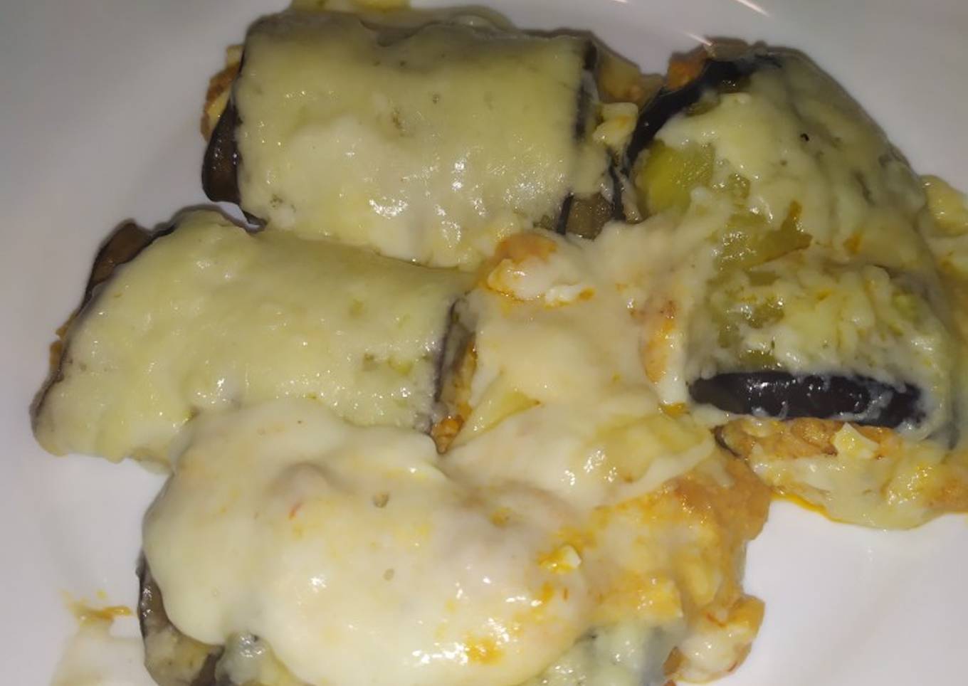 Rollitos de berenjena