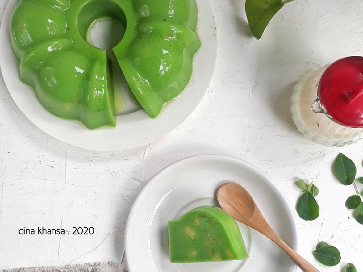 Resep: Puding Lumut Daun Kelor (nangka) Anti Gagal