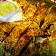 A picture of Pomfret fry.