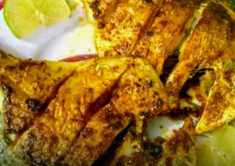 Steps to Prepare Super Quick Homemade Pomfret fry