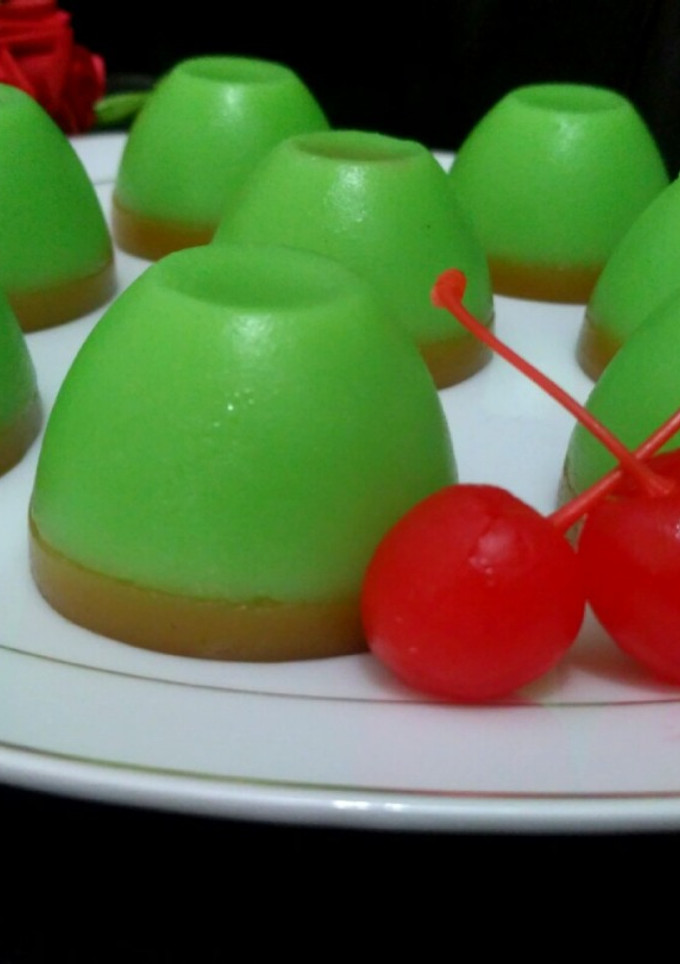 Foto resep Talam Pandan Gula Merah