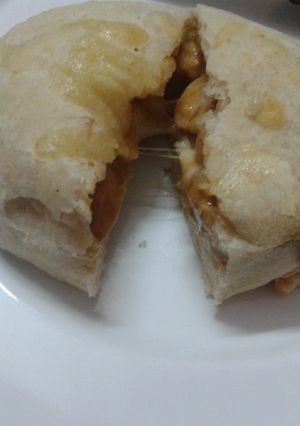 A picture of Cheese filled sandvich.