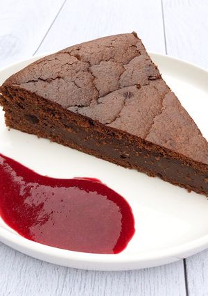 Une photo de Fondant chocolat amande