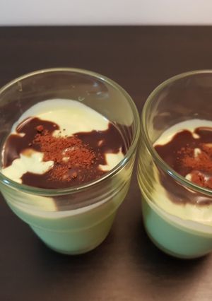 A picture of Avocado smoothies.