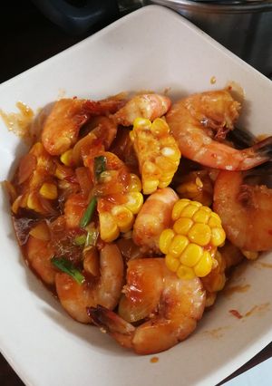 Foto resep Udang saos padang