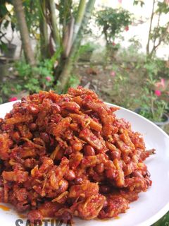 Foto resep SARTIKA (Sambel Teri Tempe Kacang tanah)