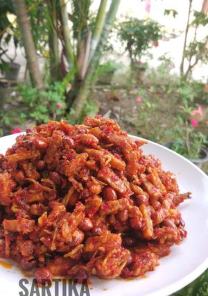 Foto resep SARTIKA (Sambel Teri Tempe Kacang tanah)
