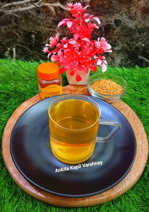 A picture of Fenugreek Seeds Weight Loss Drink.