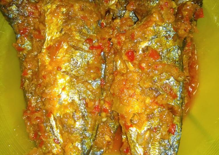 Resep Ikan kembung balado yang nikmat