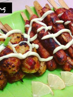 Foto resep Sosis + Baso Bakar 🍡🍢