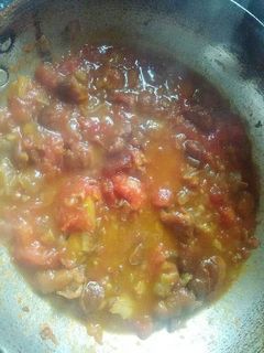صورة لوصفة فول مع بندورة