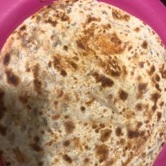 A picture of Masala Lachcha paratha.