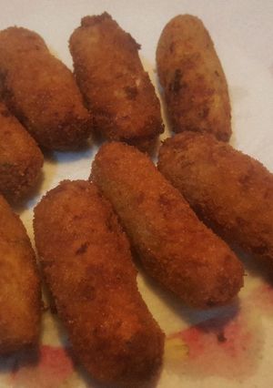 Una foto de Croquetas de jamón