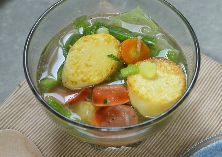 Sup Tofu Sayur