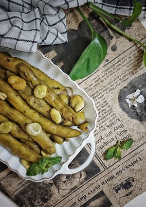 عکسی از دستور باقالی پخته😍