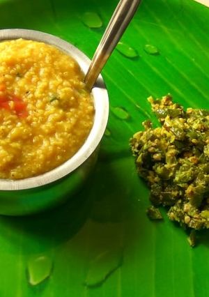 குதிரைவாலி அரிசி சாம்பார் சாதம்(kuthiraivali sambar sadam recipe in tamil) செய்முறை முக்கிய புகைப்படம்
