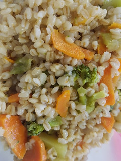 Una foto de Guiso de mote y verduras