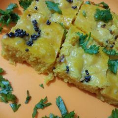 A picture of Dhokla.