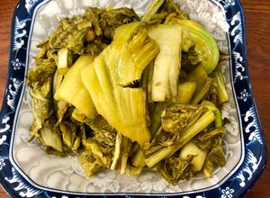 Hình của món Dưa cải muối.